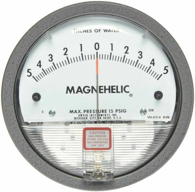 Magnehilic Differential Pressure gauges
